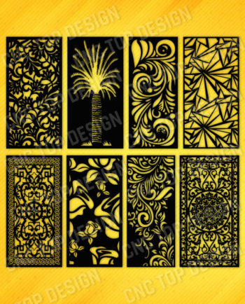 Panels Patterns Decorative DXF SVG CDR EPS PNG AI P005